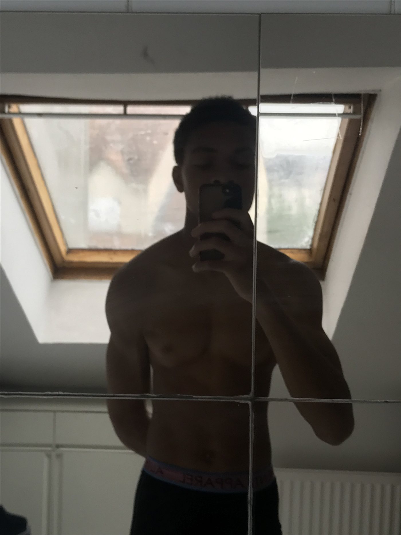Kevin Nguena at the beginning of his training